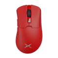 Mouse gamer sem fio Delux M900PRO ergonômico com taxa de pesquisa de 8K PAW3395 e base de carregamento RGB magnética de 63g para jogadores de PC destros e grandes