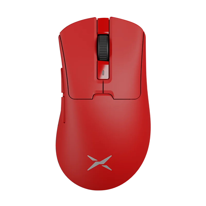Mouse gamer sem fio Delux M900PRO ergonômico com taxa de pesquisa de 8K PAW3395 e base de carregamento RGB magnética de 63g para jogadores de PC destros e grandes