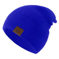 Gorro unissex URGENTMANestilo casual para homens e mulheres, quente, macio, de malha, elegante, liso, para uso diário, para inverno.