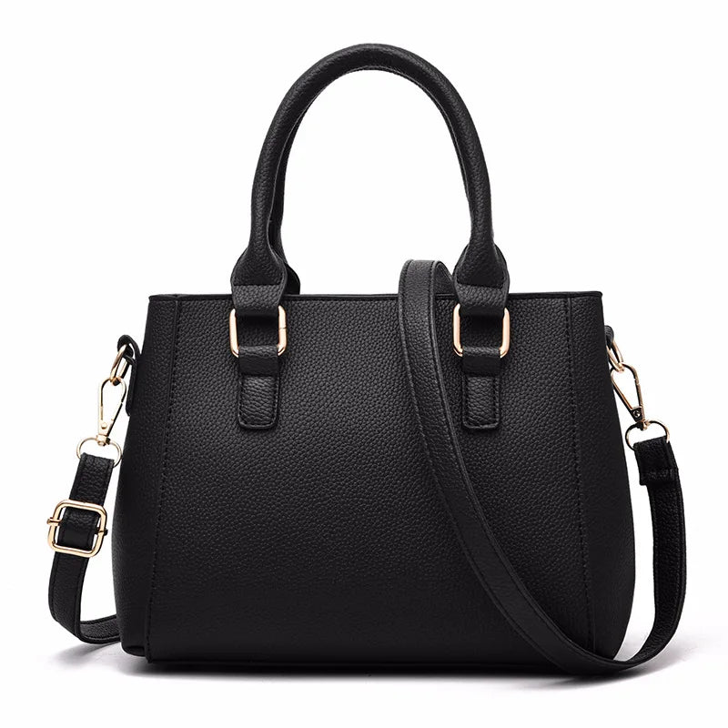 Bolsa de mão super fashion feita de couro, vários modelos.