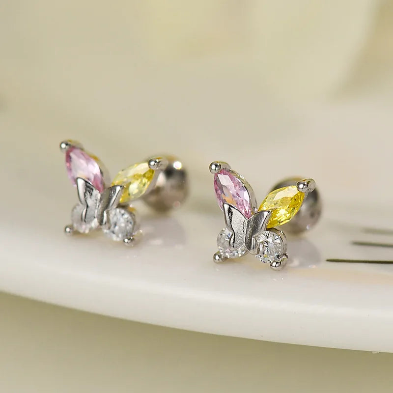 Brincos e Piercing Prata 925 Coreana.