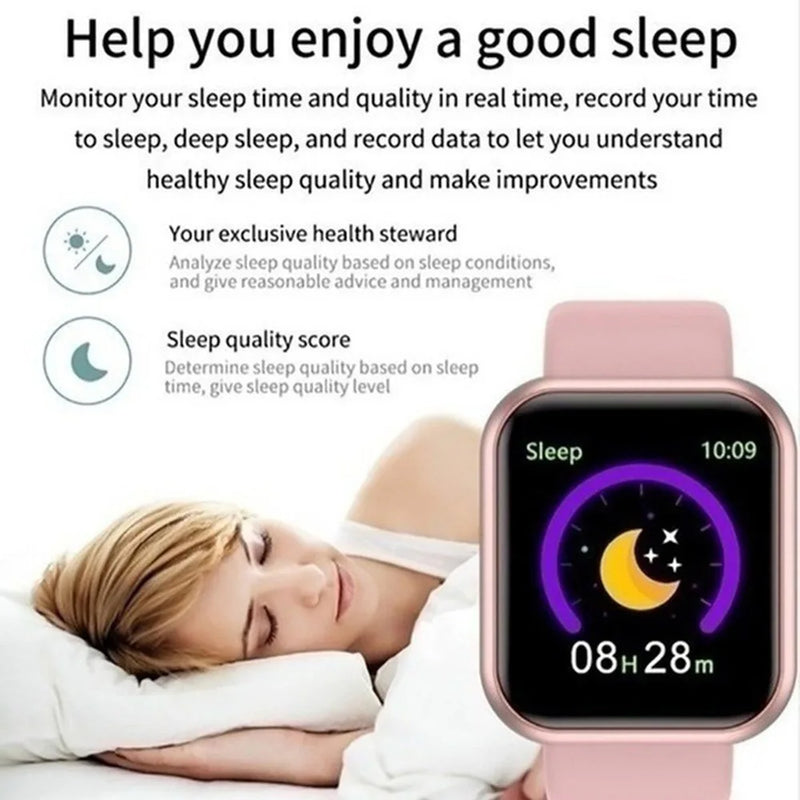 Relógio Inteligente Multifuncional - Masculino Feminino - Bluetooth