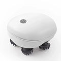 Massageador elétrico para couro cabeludo, terapia de luz vermelha, antiestresse, relaxamento, massagem corporal, remove tensão muscular, cansaço, ferramenta de massagem.