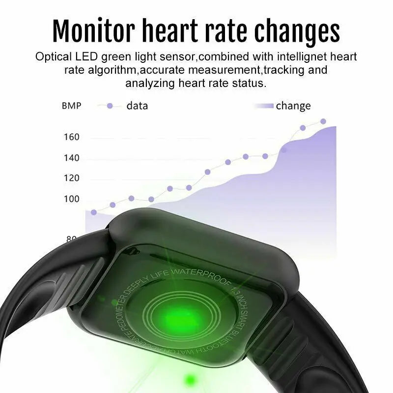 Relógio Inteligente Multifuncional - Masculino Feminino - Bluetooth