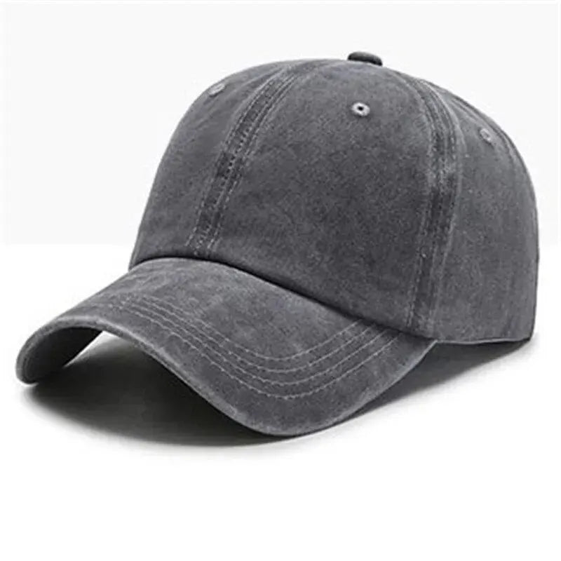 Boné de beisebol sólido da moda, estilo streetwear, snapback, casual, casquette, chapéu de pai, boné hip hop.