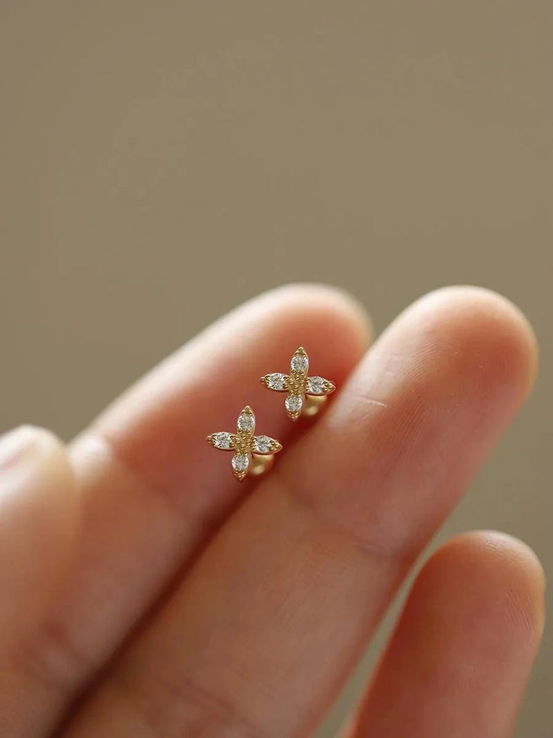 Brincos e Piercing Prata 925 Coreana.