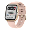SmartWatch Bluetooth - Relógio inteligente esportivo à prova d'água com chamada e reprodução de música para homens e mulheres, iPhone e Android