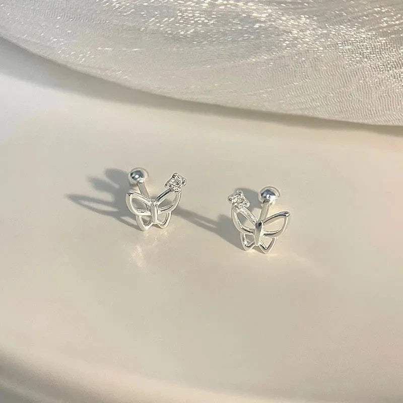 Brincos e Piercing Prata 925 Coreana.